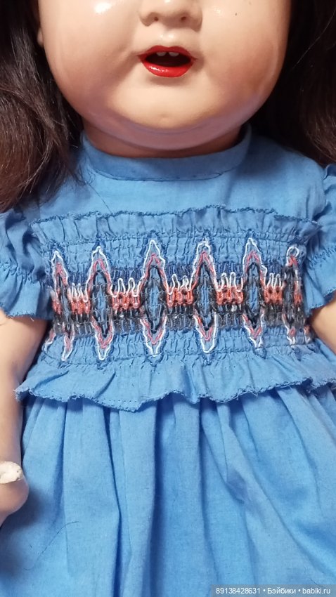 Платье для винтажной куклы (фото 7)