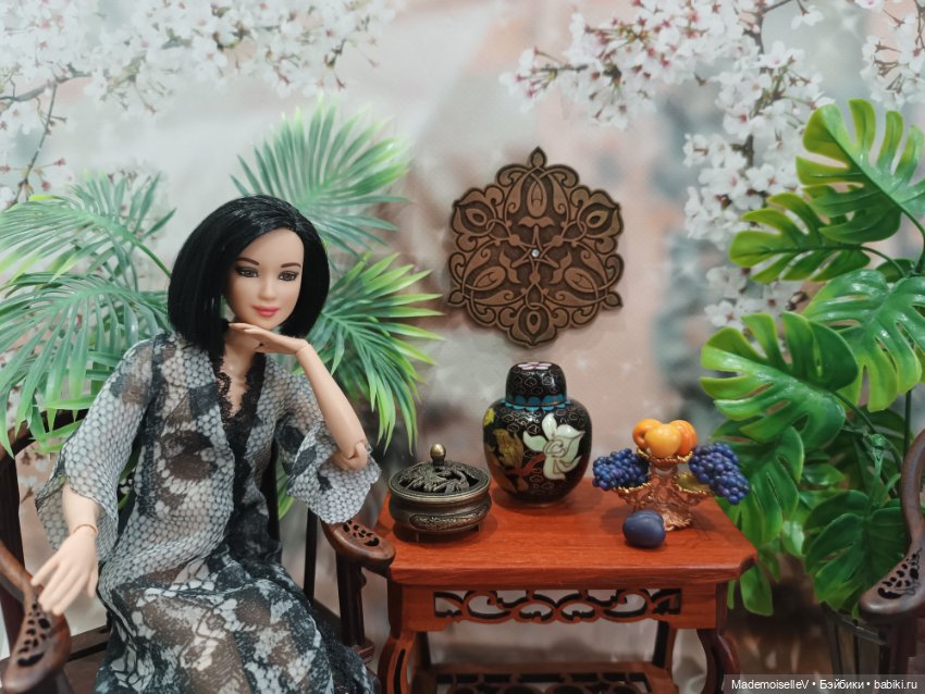 Чайница Клуазоне № 2 — Миниатюра для кукол