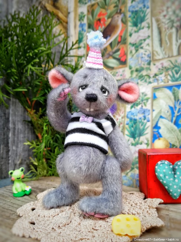 Мышик Кельми — Авторские игрушки (фото 7)
