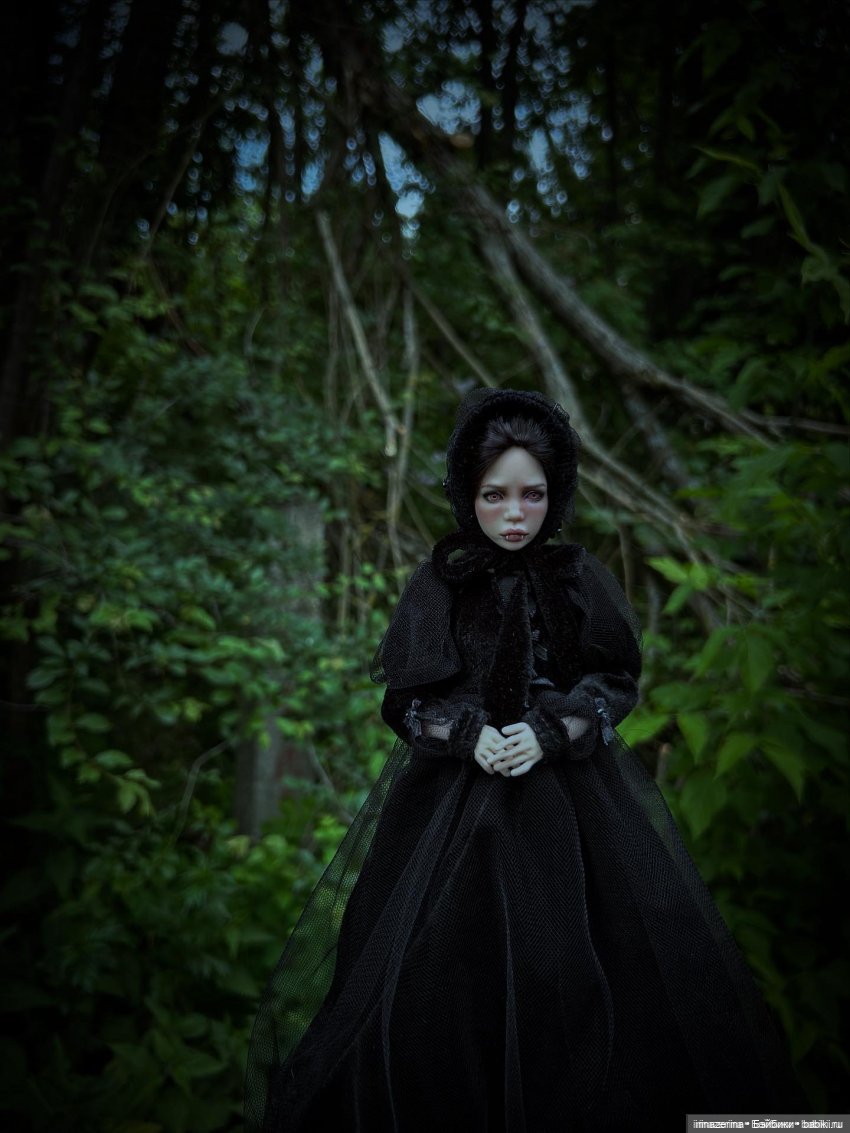Кира, дочь Дракулы — Авторские куклы BJD (фото 5)