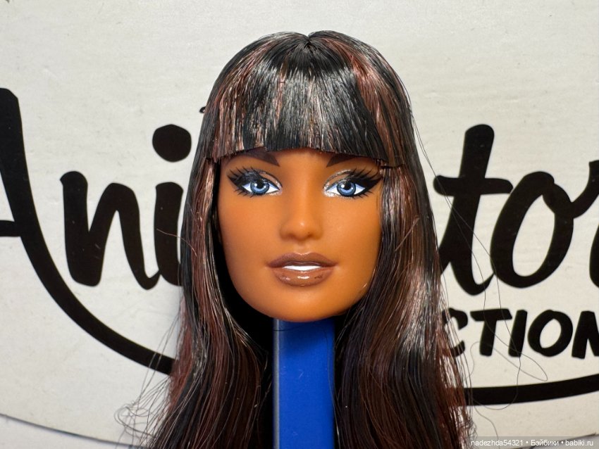 Голова Барби Анны Лары из конструктора №1 (фото 3)