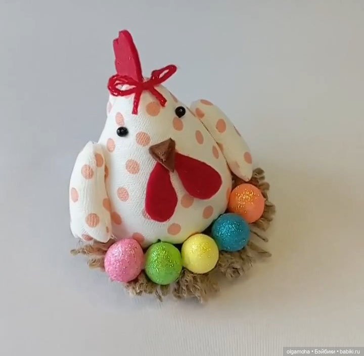 Курочка-наседка — Авторские игрушки (фото 3)