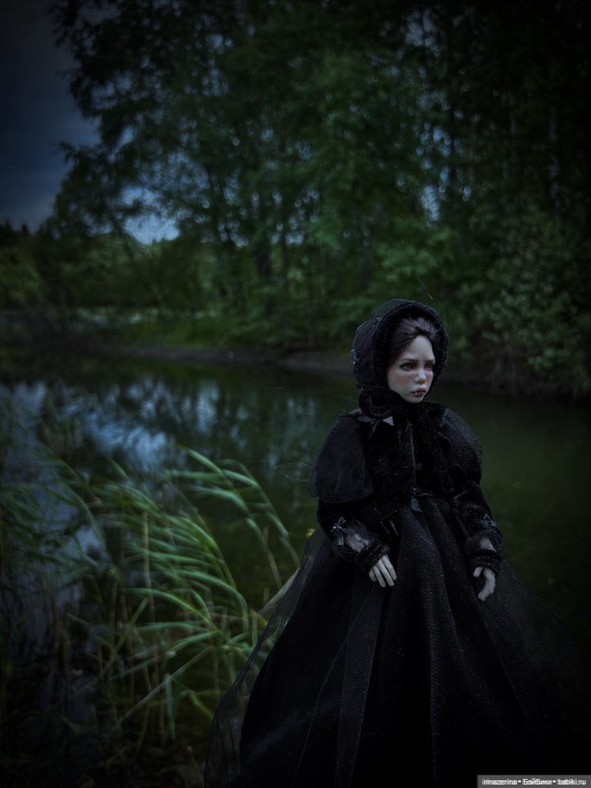 Кира, дочь Дракулы — Авторские куклы BJD (фото 3)