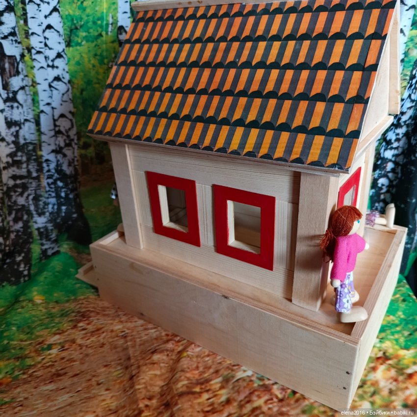 Деревянный домик — Домики для кукол (фото 7)