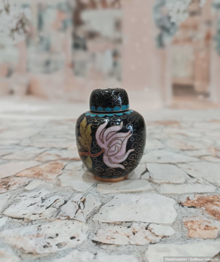 Чайница Клуазоне № 1 — Миниатюра для кукол (фото 9)