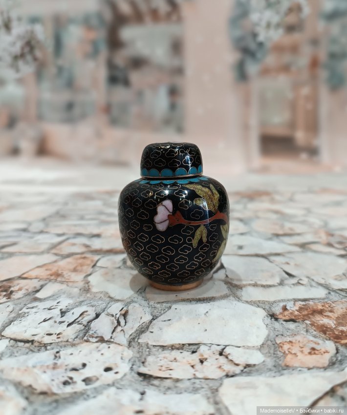 Чайница Клуазоне № 1 — Миниатюра для кукол (фото 8)