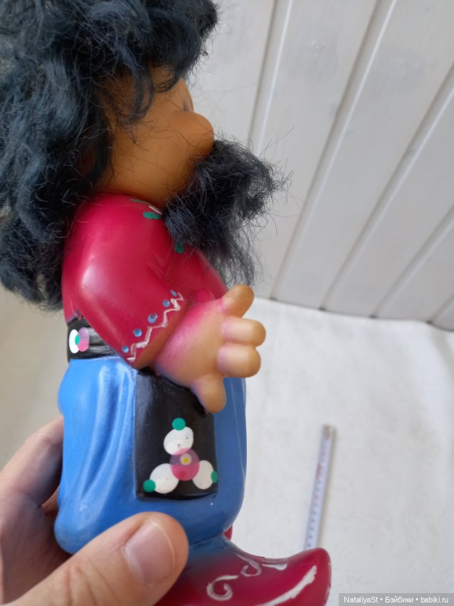 Кукла резиновая казак СССР (фото 5)