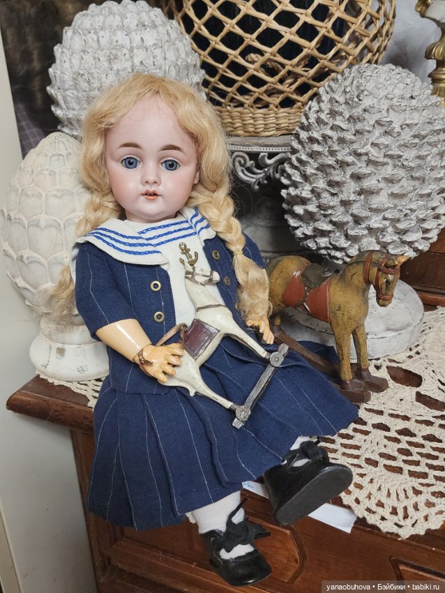 Антикварная крошечка Кестнер 143, рост 32 см (фото 5)
