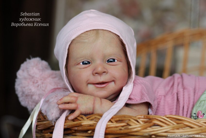 Кукла реборн Sebastian — Куклы реборн