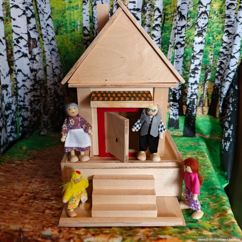 Деревянный домик — Домики для кукол (фото 2)