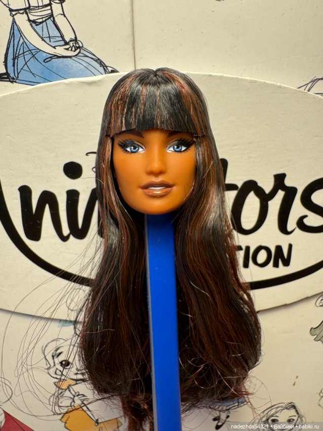Голова Барби Анны Лары из конструктора №1