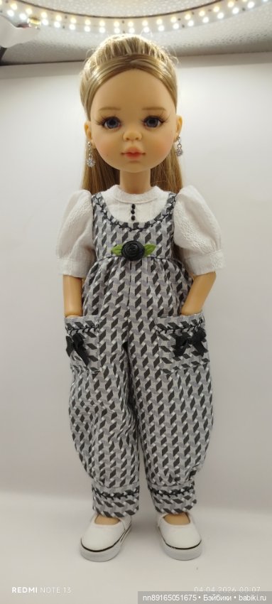 Комбинезон для кукол Паола Рейна 32-34 см (фото 2)