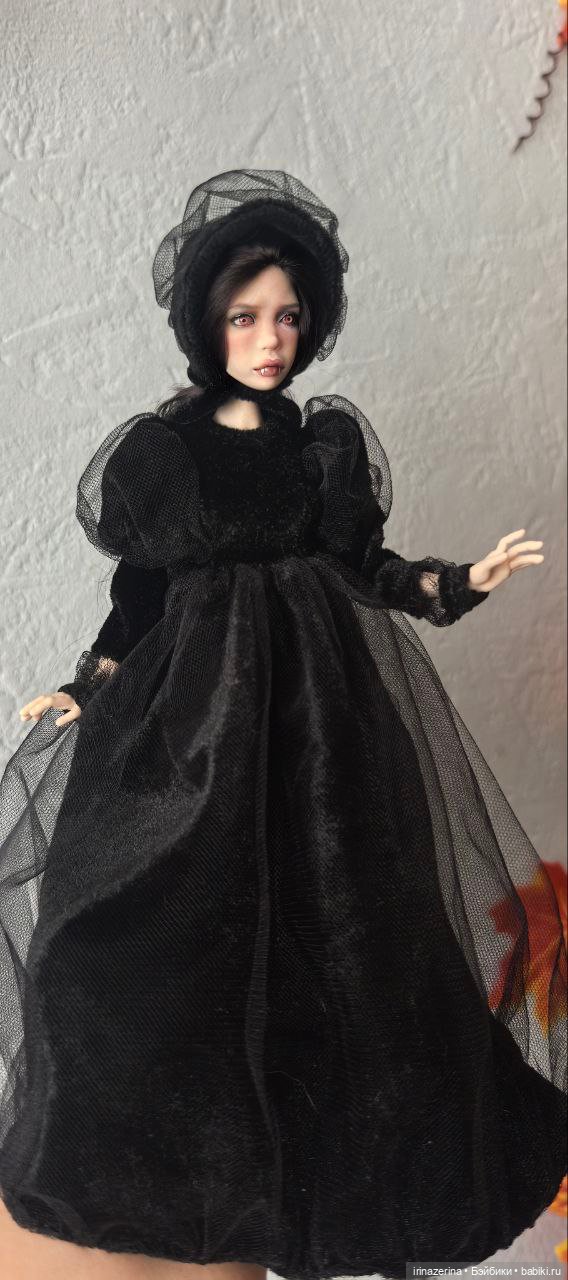 Кира, дочь Дракулы — Авторские куклы BJD (фото 8)