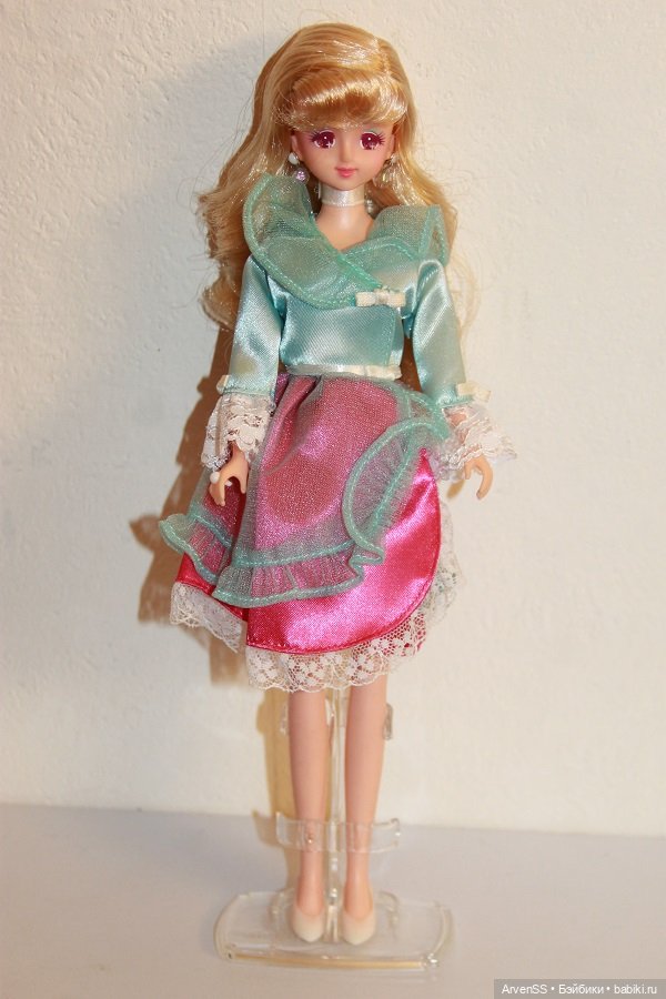 Винтажная Дженни из второй серии Calendar Girl 1998 Birth Flower — Orchid