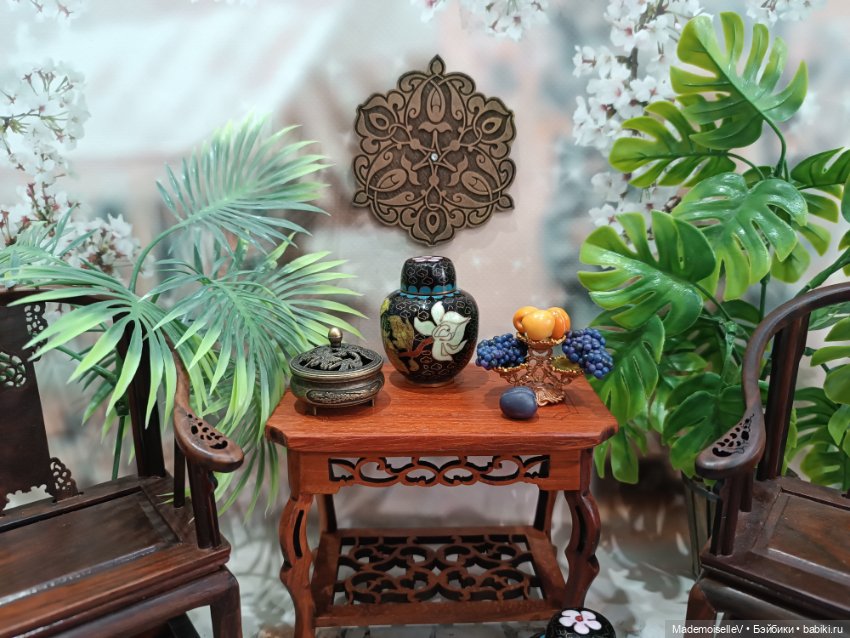 Чайница Клуазоне № 2 — Миниатюра для кукол (фото 10)