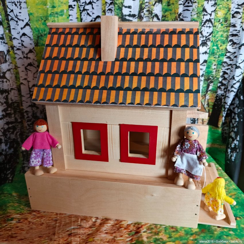 Деревянный домик — Домики для кукол (фото 4)