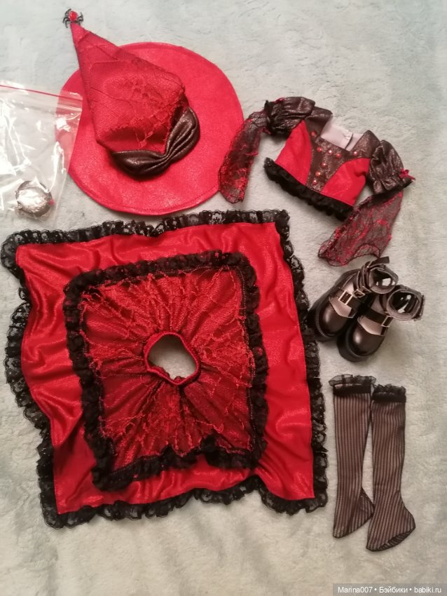 Полный аутфит от Максим Руби Ред, 37 см (фото 2)