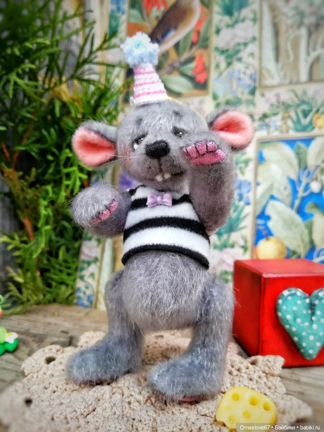 Мышик Кельми — Авторские игрушки (фото 6)