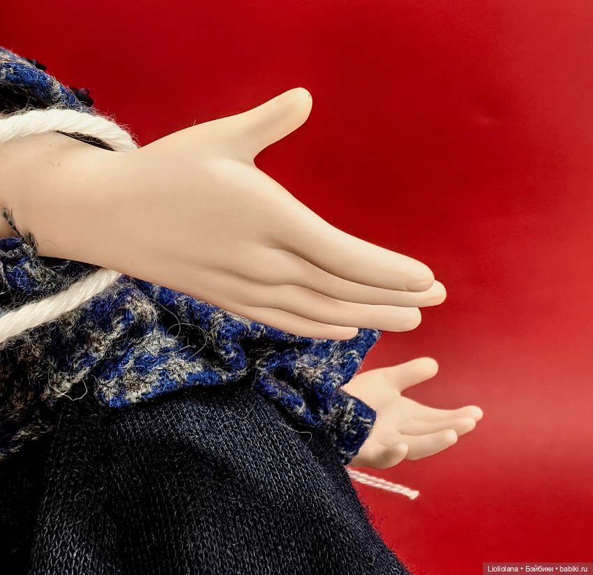 Редкая авторская кукла от Yolanda Bello Мешок полный счастья (фото 9)