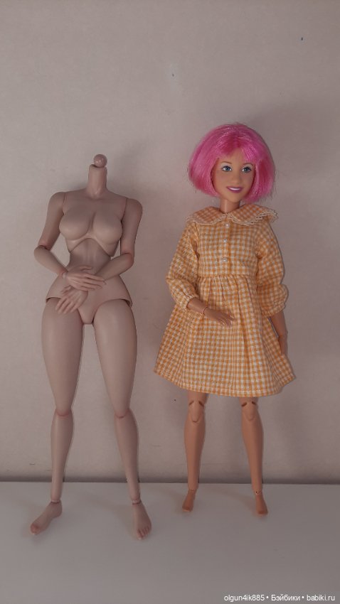 Шарнирное тело 1/6 — Части шарнирных кукол (не BJD) (фото 8)