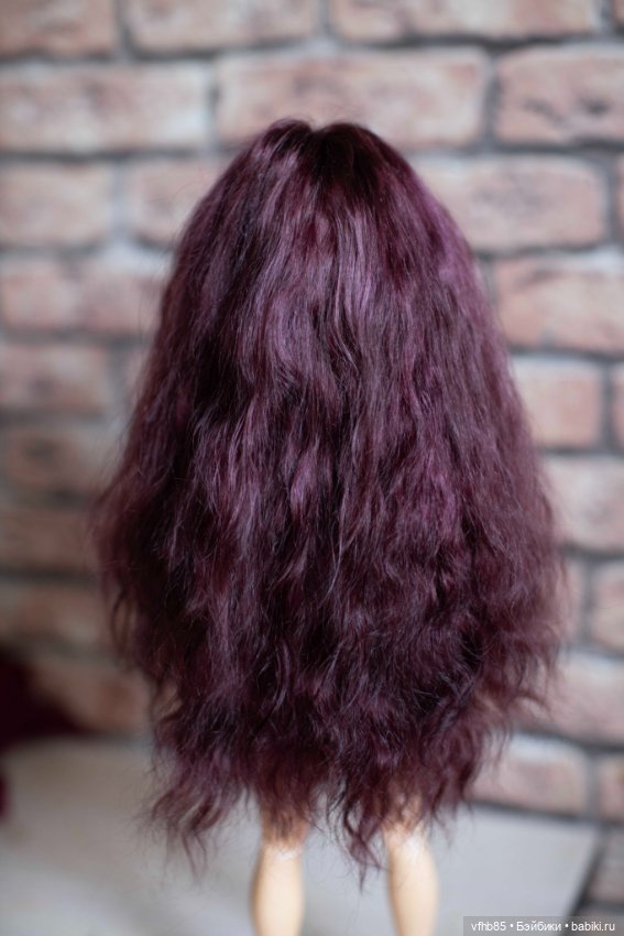 Продам паричок из козочки на шкурке для минифи (minifee), DIM doll, Doll Chateau. 16,5-18,0 см (фото 3)