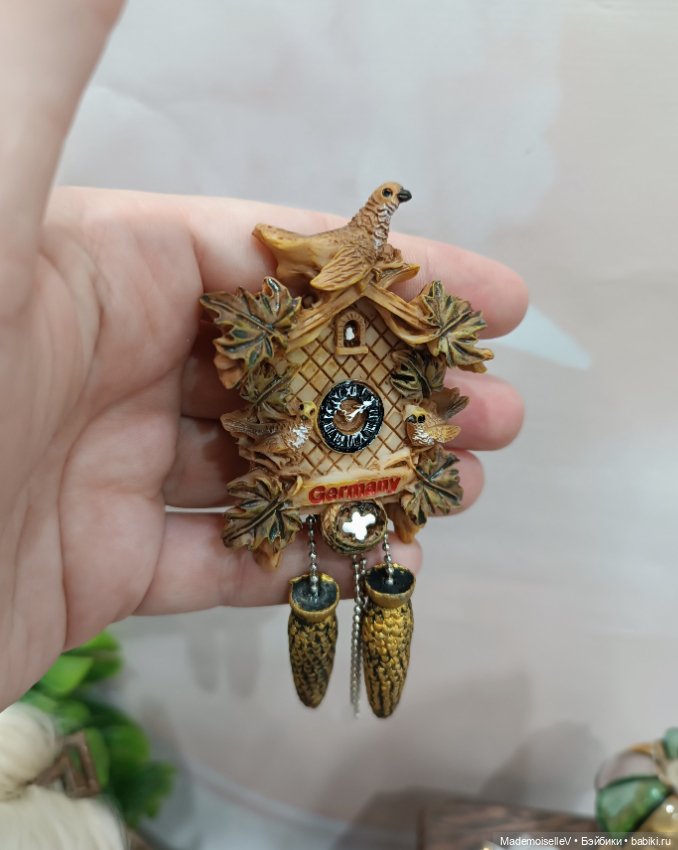Часы-кукушка — Миниатюра для кукол (фото 3)