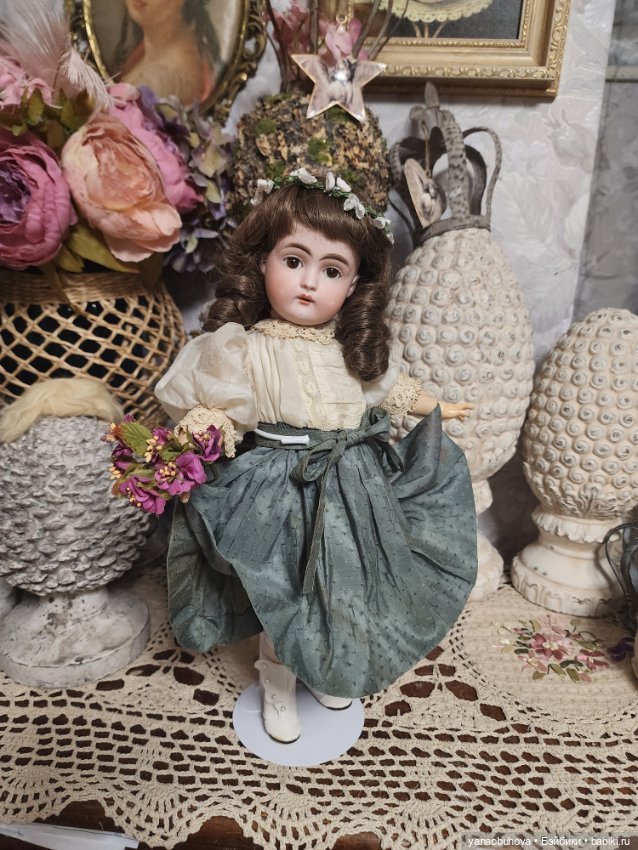 Антикварная кукла Кестнер 152, 37 см