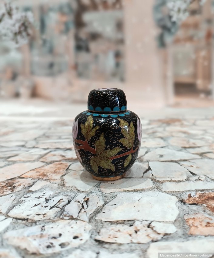 Чайница Клуазоне № 1 — Миниатюра для кукол (фото 10)