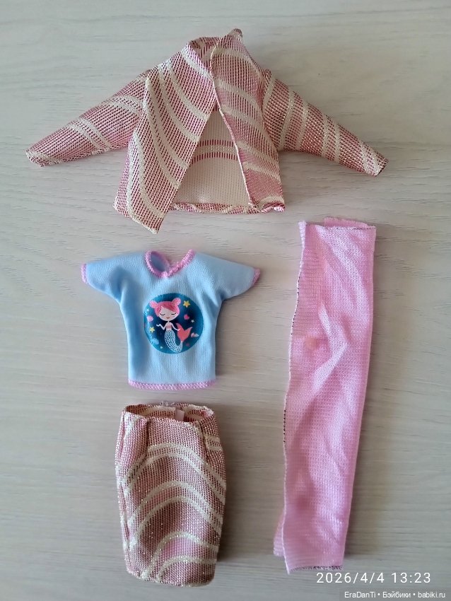 Лот для Барби одежда на курви пышку (фото 6)