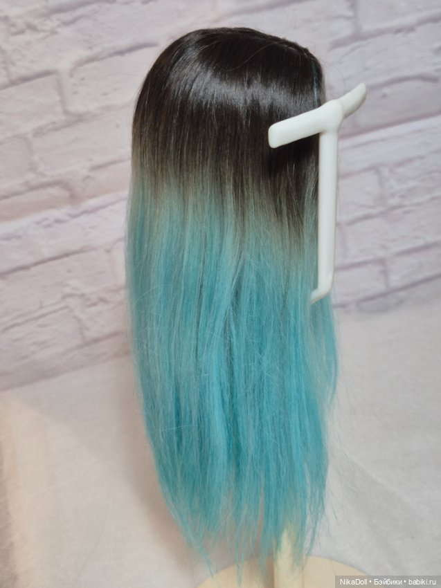 Парик из альпаки на msd bjd (фото 2)