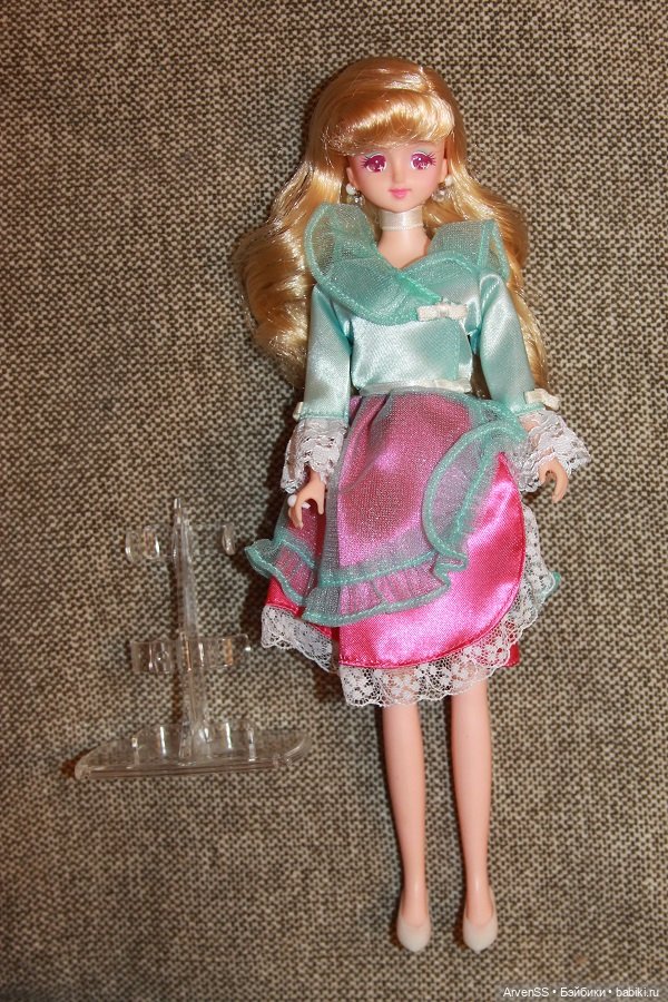 Винтажная Дженни из второй серии Calendar Girl 1998 Birth Flower — Orchid (фото 3)