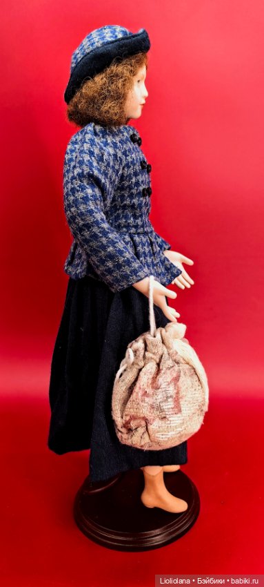Редкая авторская кукла от Yolanda Bello Мешок полный счастья (фото 8)