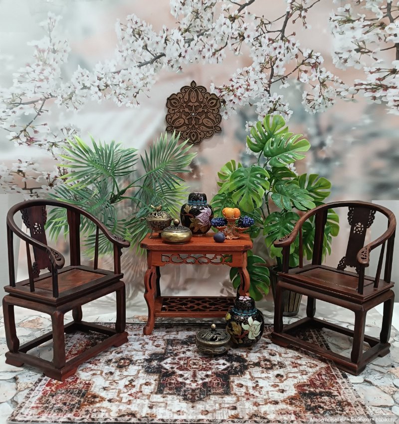 Чайница Клуазоне № 1 — Миниатюра для кукол