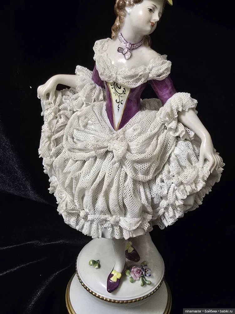 Кружевной фарфор. Германия (фото 9)