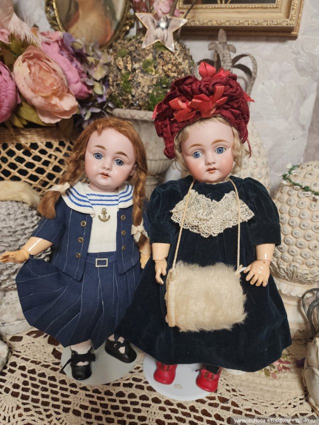 Антикварная крошечка Кестнер 143, рост 32 см