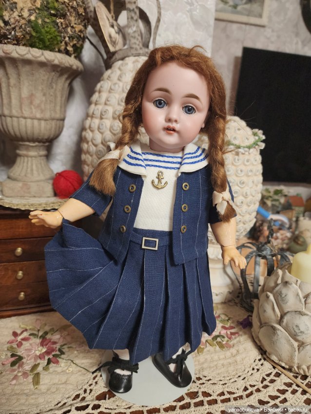 Антикварная крошечка Кестнер 143, рост 32 см (фото 8)