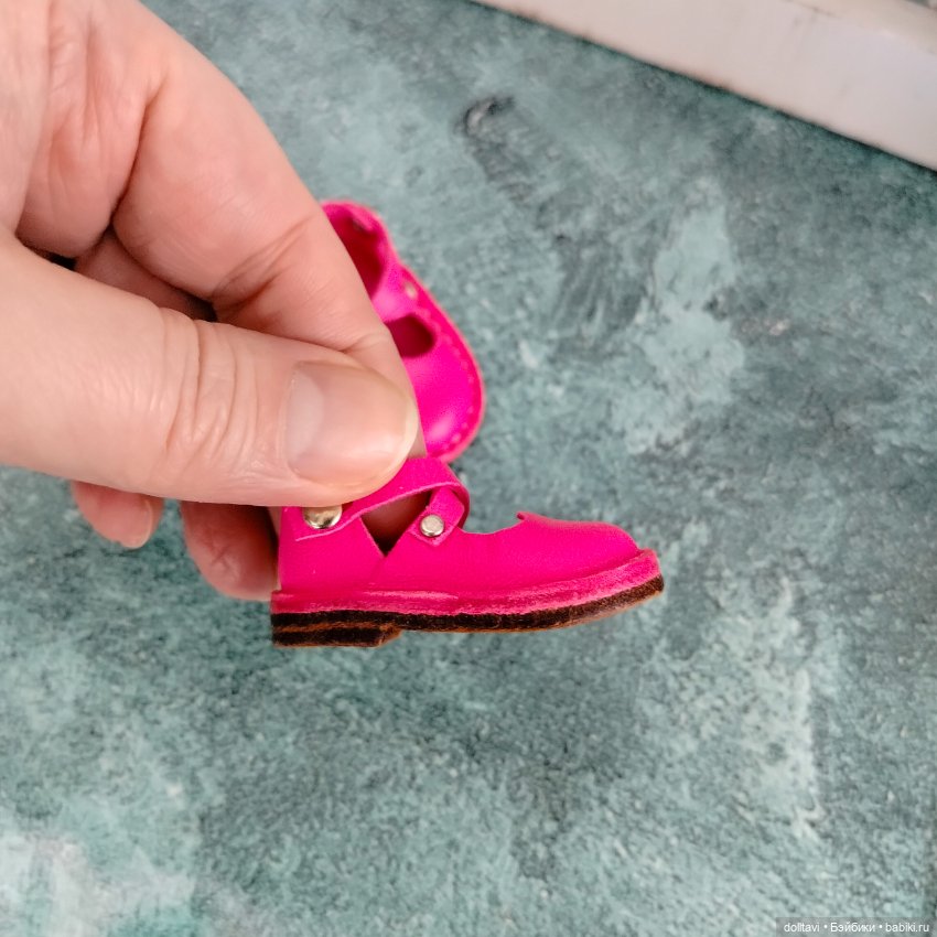 Туфли 4,2*1,7см — Обувь для BJD