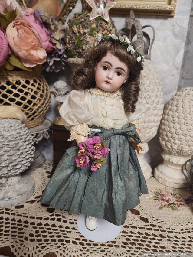 Антикварная кукла Кестнер 152, 37 см