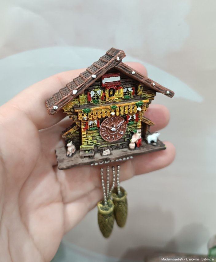 Часы-кукушка — Миниатюра для кукол (фото 7)
