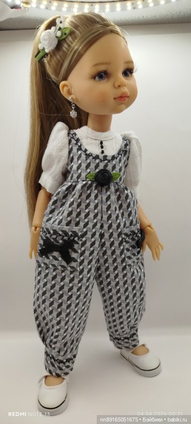 Комбинезон для кукол Паола Рейна 32-34 см (фото 3)