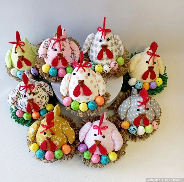 Курочка-наседка — Авторские игрушки (фото 2)