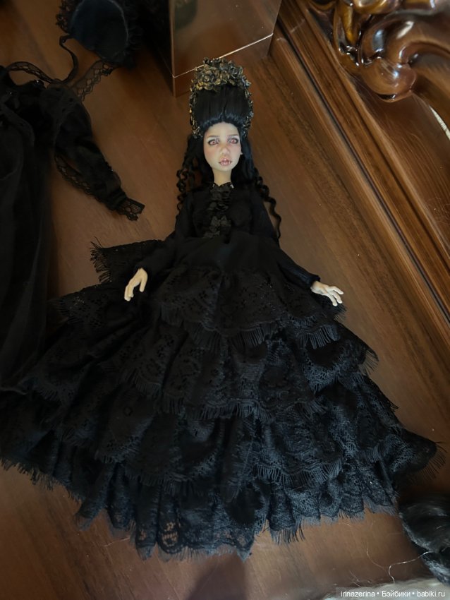 Кира, дочь Дракулы — Авторские куклы BJD (фото 10)