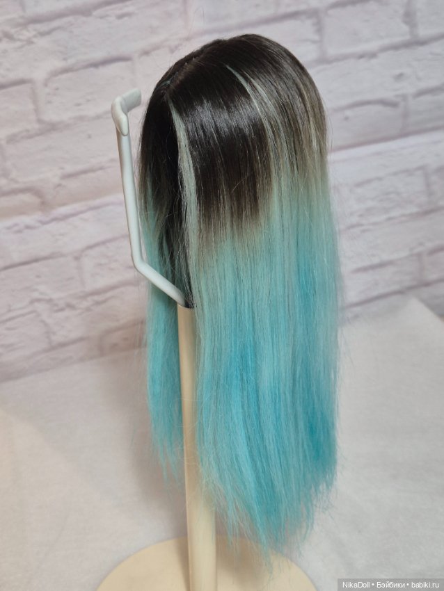 Парик из альпаки на msd bjd