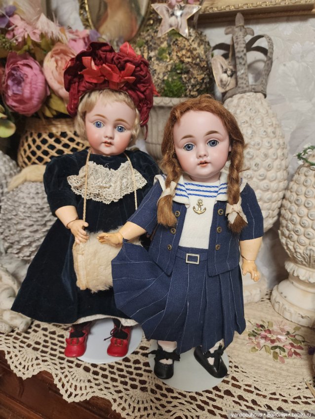 Антикварная крошечка Кестнер 143, рост 32 см