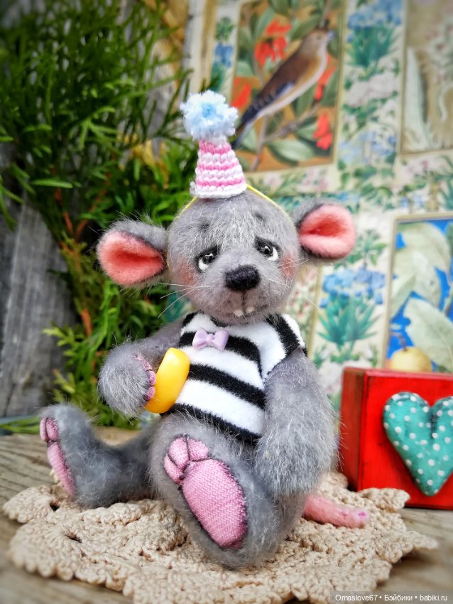 Мышик Кельми — Авторские игрушки