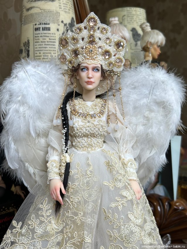 Царевна Лебедь — Авторские куклы BJD (фото 7)