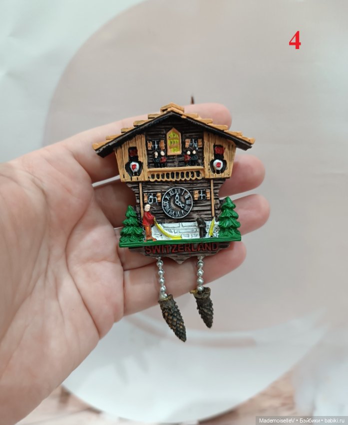 Часы-кукушка — Миниатюра для кукол