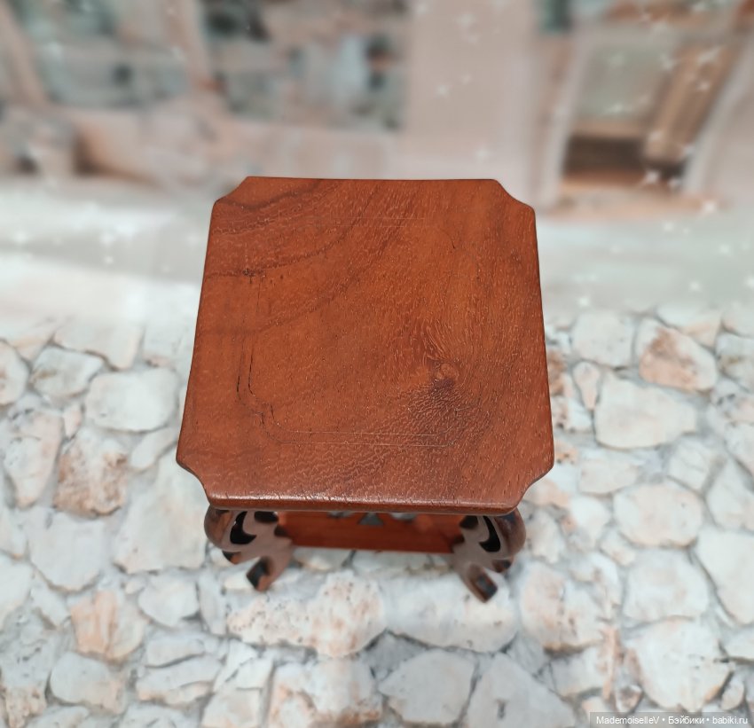 Столик № 2 натуральное дерево резное (фото 7)