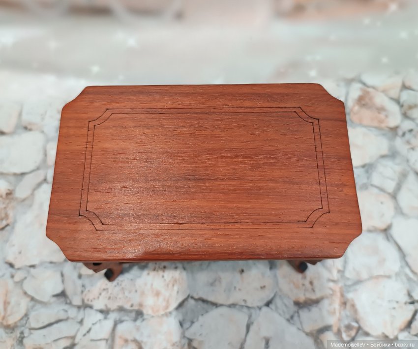 Столик № 1 натуральное дерево резное (фото 8)