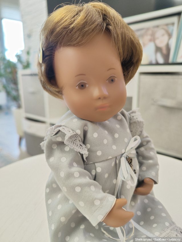 Редкость! Sasha Morgenthaler Gotz Малютка Селина со своей игрушкой (фото 7)